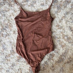 Aerie smoothez bodysuit small brown nwot
